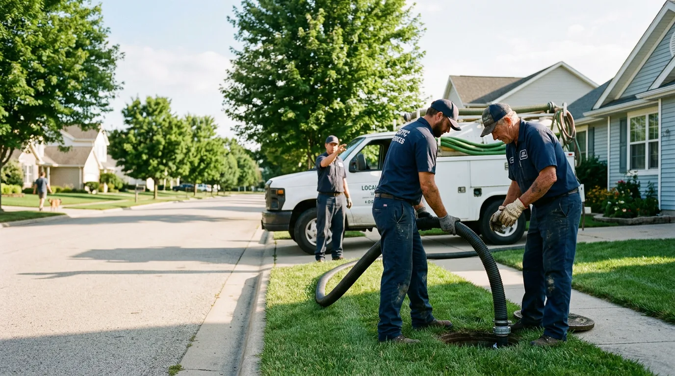 Emergency Septic Service in Martelle, IA
